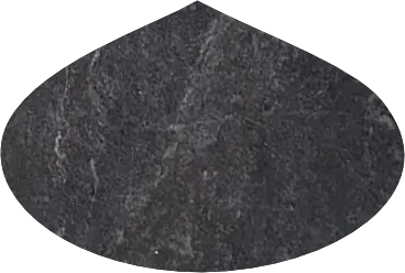 HIMALAYAN NATURAL GREY GRANITE POLISHED TEAR DROP