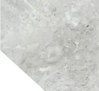 NATURAL LIGHT GREY MARBLE HONED 5 SIDED